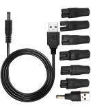 RUNCCI-YUN 5V USB mesh cable cable razor charger replacement power supply charger for all types of razor electrical nursing devices haircutors air purifiers and other charging cables - Buy Online on GoSupps.com