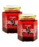 Sun Wah Chilli Oil With Shrimp 180g (Pack of 2) HALAL & Gluten Free - Buy Online on GoSupps.com