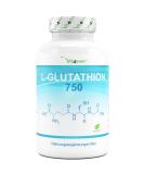 L -glutathione with 750 mg per capsule - Premium: reduced & bioactive glutathione from fermentation - 60 capsules - high -dose - vegan - laboratory test - Buy Online on GoSupps.com
