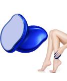 Crystal Hair Eraser - Painless Hair Remover for Women and Men | Exfoliation Tool for Arms, Legs, and Back | Reusable & Washable Epilator (Blue) - Buy Online on GoSupps.com