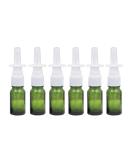 Nasal Spray Bottles 10ml - Refillable Glass Fine Mist Atomizer for Makeup Water & Travel - Blue Brown Green - Buy Online on GoSupps.com