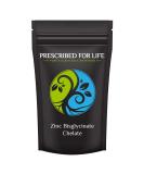 Zinc Bisglycinate Chelate Powder - 20% Zinc, 5kg (176.55oz) - Pack of 1 - Prescribed for Life - Buy Online on GoSupps.com