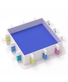 Nicpro Adjustable Molds Housing for Silicone Mold Making, Reusable Plastic Housing Frame Mold Making Silicone Rubber, for Resin Molds Kit, Soap Molds, Candle Molds with Binder Clips, Double-Sided Tape - Buy Online on GoSupps.com