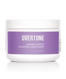 oVertone 8 oz Vibrant Purple Hair Color Depositing Conditioner with Shea Butter & Coconut Oil - Semi-Permanent, Cruelty-Free & Temporary - Buy Online on GoSupps.com
