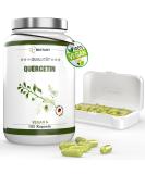 Biotary Quercetin 180 Capsules - High-Dose Vegan Supplement with 95% Japanese Cord Blossom Extract | 6 Month Supply - Buy Online on GoSupps.com