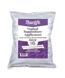 NewLife Naturals Disposable Vaginal Applicators - 16 Pack for Boric Acid Suppositories - Size 0 and 00 - Buy Online on GoSupps.com
