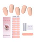 EBANKU Cured Gel Nail Strips - Long Lasting, Waterproof, and Easy to Apply Gel Nail Wraps - Includes Cuticle Stick, Nail File, and Nail Wipes - UV/LED Lamp Required - NJTZ-18 - Buy Online on GoSupps.com