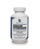 Sodium Hydroxide - Food Grade Caustic Soda (Lye) - 1 Pound Jar for International Shipping | Pure & Safe - Buy Online on GoSupps.com