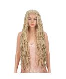 32 Faux Locs Dreadlock Wig with Baby Hair | Synthetic Twist Hair Wig (32 Inch 613) | Goddess Long Wigs - Buy Online on GoSupps.com