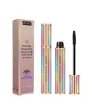 4D Silk Fiber Mascara - Waterproof Smudge-Proof Lengthening & Thickening - Clump-Free All-Day Wear for Fuller Lashes - 10g Tube - Buy Online on GoSupps.com