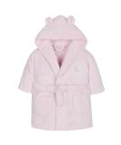 Baby Boy Girl Plush Fleece Robe Dressing Gown | Soft Cosy Velvet | 0-6 Months Pink - Buy Online on GoSupps.com