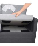 Aobrill Non Slip Cushion Pad  Hook Loop Tape for Reduce Couch Cushions Sliding (6 x 6 inch)- (8PCS  Black) 8 Black - Buy Online on GoSupps.com