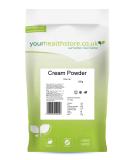 yourhealthstore Premium Cream Powder 300g | 75% Fat Content | Keto, Gluten Free, Vegetarian | Resealable & Recyclable Pouch - Buy Online on GoSupps.com