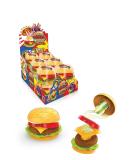 Pappi Burger Dipper Fruit Flavored Candy/Lollipop&Powder/Toys&Candy/Dip&Puzzle (12pcs x 20g) By Mazovia Brands - Buy Online on GoSupps.com