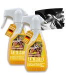 Emma Leather Soap - Premium Saddle Soap & Leather Cleaner | Colorless Balm for Couches Saddles Car Seats & More - Buy Online on GoSupps.com