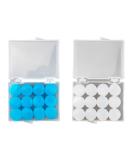 Set of 24 Silicone Earplugs - Soft Noise Cancelling for Sleep Swimming Shooting Concerts & Travel | Comfortable & Effective Sound Reduction - Buy Online on GoSupps.com