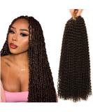 Passion Twist Hair - 24 Inch Water Wave Crochet Extensions (7 Packs) | Long Bohemian Braiding Hair | Synthetic Passion Twist 4# - Buy Online on GoSupps.com