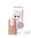 Original Miss Sophie Nail Foils - Ever Nude | 24 Ultra-Thin Nail Polish Strips for Finger & Toenails | Adheres to Natural Acrylic Gel & Shellac Nails - Buy Online on GoSupps.com