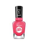 Sally Hansen Miracle Gel Nail Polish  Shade Electric Pop 339 (Packaging May Vary) 339 - Electric Pop 0.5 Fl Oz (Pack of 1) - Buy Online on GoSupps.com