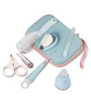 Baby Healthcare and Grooming Kit RoseFlower 7 in 1 Newborn Essentials Nursery Care Set with Toothbrush Nail Clipper File Nose Cleaner Nasal Aspirator - Baby Item for Infant Toddlers Boys Girls Kids #24 - Buy Online on GoSupps.com