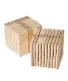 Craft Sticks Bulk Set - Natural Wood Popsicle Sticks for Waxing & Classroom Art Supplies - Kids Art Crafting Sticks - 4-1/2 x 3/8 in. (Pack of 1000) - Zipped Bag - Buy Online on GoSupps.com