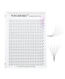 Nagaraku Volume Eyelash Extensions - 320pcs Premade Fans 5D C Curl 0.07mm 11mm Length - Ideal for International Shipping - Buy Online on GoSupps.com