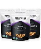 Terrasoul Superfoods Organic Raw Chandler Walnuts 3 Lbs (3 Pack) - Fresh Light Color - Buy Online on GoSupps.com