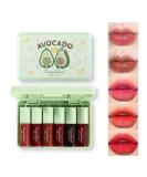 Buy 6 Colors Korean Velvet Water Lip Tint Set - Long Lasting Waterproof Lip & Cheek Tint Non-Stick Cup - International Shipping Available - Buy Online on GoSupps.com