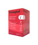 Vivioptal Active 90 Capsules - Multivitamin & Multimineral Supplement - Ginseng & Omega 3 - Buy Online on GoSupps.com