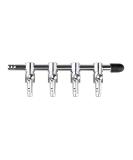Movoja AQ Air Aquarium Air Distributor | Stainless Steel | 4 Connector Regulator | Variants 2-10x | Ideal for Aquariums - Buy Online on GoSupps.com