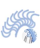 Dental Orthodontic Separator Ties - 700 Blue Elastic Ligature Rings/10 Sticks - Buy Online on GoSupps.com