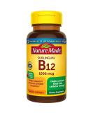 Nature Made B-12 1000 mcg Micro-Lozenges Cherry Flavor 50 ea (Pack of 2) - 100 Count Total - Buy Online on GoSupps.com
