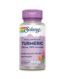 SOLARAY Turmeric Root Extract 300mg Joint & Heart Health Support Guaranteed Potency Extract (120 CT) 120 Count (Pack of 1) - Buy Online on GoSupps.com
