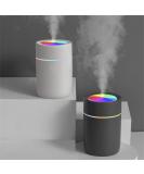 Mini Bedroom and Car Humidifier with Night Light - Portable USB Air Essential Oil Diffuser and Purifier - Grey - Buy Online on GoSupps.com