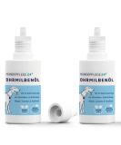 Dog Care24 Earring Oil for Dogs Cats & Pets - 100% Natural & Vegan Ear Care Solution for Itching Mites & Fungal Infections - Highly Effective 2x50ml - Buy Online on GoSupps.com