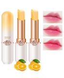 BINGBRUSH 2-Piece Orange Color-Changing Lipstick Set | Long-Lasting PH Mood Lip Stain & Glossy Lip Balm | Moisturizing Makeup for Women - Buy Online on GoSupps.com