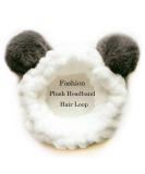 Shop Cute Gray Panda Makeup Headband for Women - Plush Elastic Hair Loop for Face Washing Shower & Spa - Buy Online on GoSupps.com