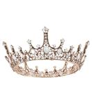 AOPRIE Baroque Crown for Women & Girls - Ideal for Wedding, Prom & Halloween Costumes - Buy Online on GoSupps.com