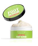 Deep Steep Natural Candy Mint Therapeutic Foot Scrub - 8 Ounce - Buy Online on GoSupps.com