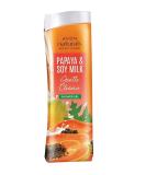 Avon Naturals Gentle Cleanse Papaya & Soy Milk Shower Gel 200 ml - Nourishing Body Wash for All Skin Types | Buy Online Internationally - Buy Online on GoSupps.com