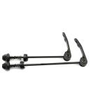 RuiLing Bike Wheel Hub Skewers Clips Set - Quick Release Axle for MTB Mountain Bicycle - Black (1 Pair) - Buy Online on GoSupps.com