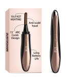 Heated Eyelash Curler - Rechargeable Electric Lash Curler with 4 Temperature Modes | Perfect Gift for Women - Shop Now - Buy Online on GoSupps.com