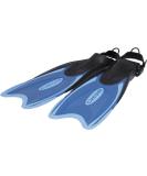 Cressi Palau Snorkeling Fins - Adjustable Long Blade Flippers for the Whole Family - Made in Italy - Blue/Azure M/L | US Men 8.5-11 | US Women 9.5-12 | EU 41-44 - Buy Online on GoSupps.com