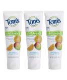 Tom's of Maine Kids Anticavity Fluoride Toothpaste, Orange-Mango, 4.2oz (Pack of 3) - Buy Online on GoSupps.com