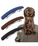 ATODEN Hair Clips Hair Claw Clips Barrettes for Women 3 Pcs Matte Barrettes for Thin Fine Hair 3.54'' Flat Hair Clip Hair Pins French Barrette Hair Clips for Short Medium Hair Cute Hair Styling Clips Non Slip Strong Hold... - Buy Online on GoSupps.com