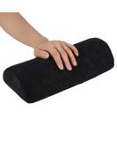 Soft Sponge Hand Cushion for Nail Art Salon - Detachable Washable Arm Rest Pad in Black - Buy Online on GoSupps.com
