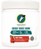 NativeFirst Energy Boost Drink Mix - 28 Servings 160mg Caffeine Gluten Free Non-GMO Fruit Punch - International Shipping Available - Buy Online on GoSupps.com