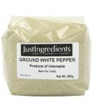 JustIngredients Essentials White Pepper Ground 250g - Premium Quality Spice - Buy Online on GoSupps.com