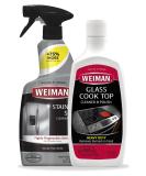 Weiman Stainless Steel Cleaner & Cooktop Polish - Appliance Kitchen Cleaning Kit - Buy Online on GoSupps.com