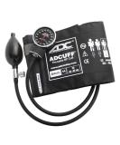 ADC Diagnostix 720 Premium Professional Pocket Aneroid Sphygmomanometer with Adcuff Nylon Blood Pressure Cuff Adult Black Adult Black - Buy Online on GoSupps.com